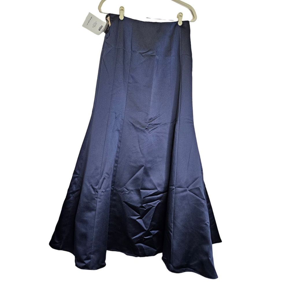 NEW Alfred Angelo Dark Blue Full Length Mermaid Flair Formal Skirt Bridal